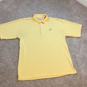 Masters Collection Performance Fit Yellow Polo